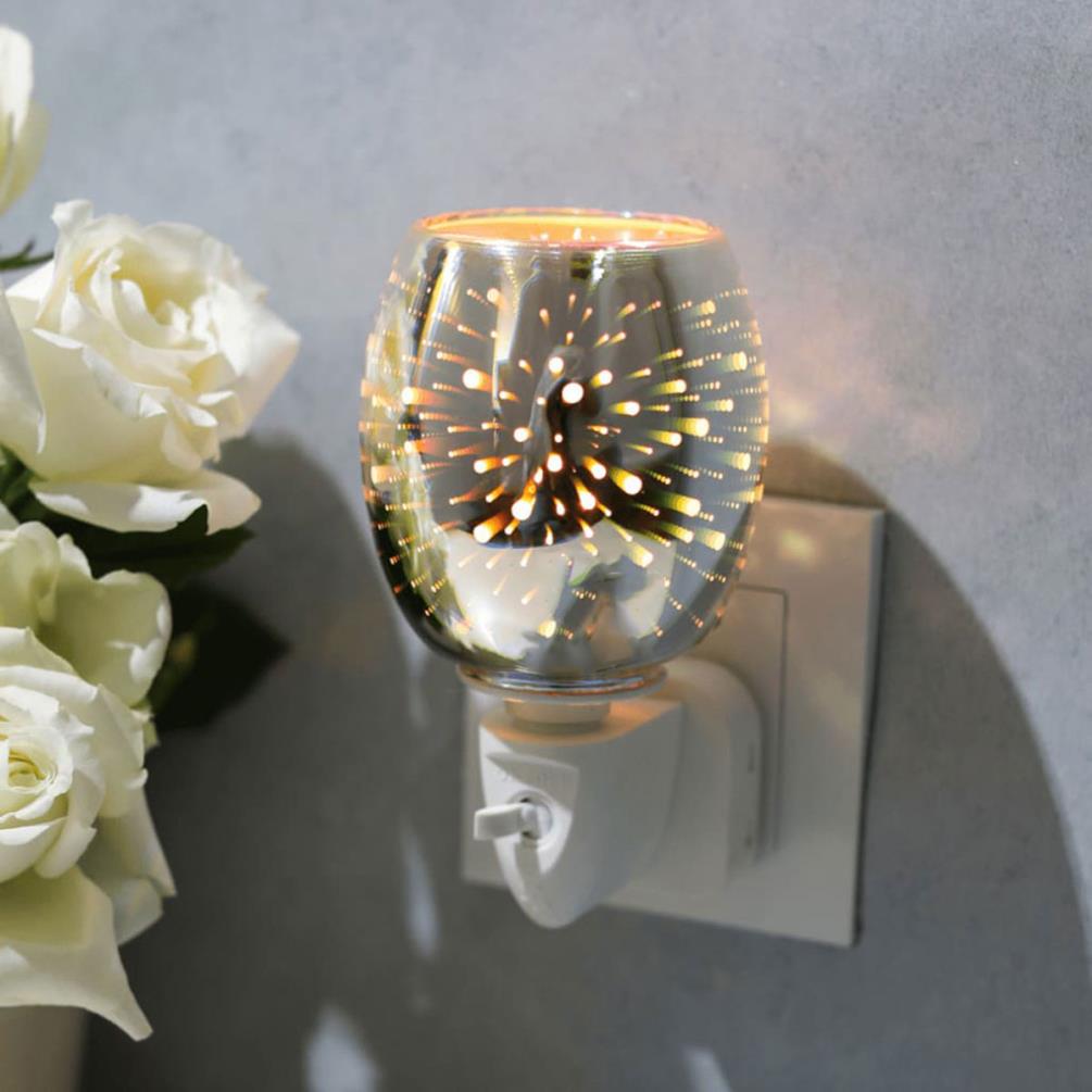 Sense Aroma Silver Fireworks 3D Plug In Wax Melt Warmer Extra Image 1